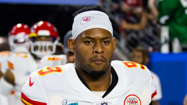 Wide receiver JuJu Smith-Schuster won a Super Bowl with the Chiefs in 2022 and then signed a free-agent deal with the Patriots.